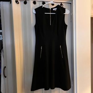 Black Calvin Klein fit and flare